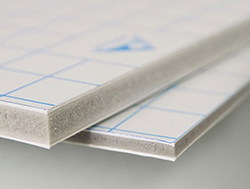 Kaschieren aufziehen auf Platten